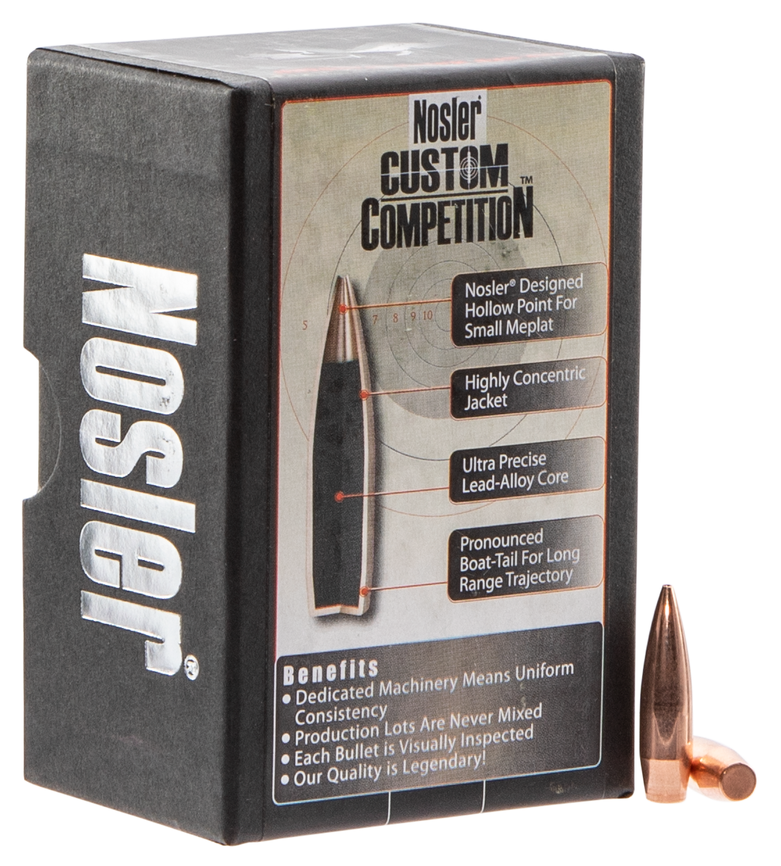Nosler Custom Competition, Nos 53427 Cc         6.5 100 Cc Hpbt 100