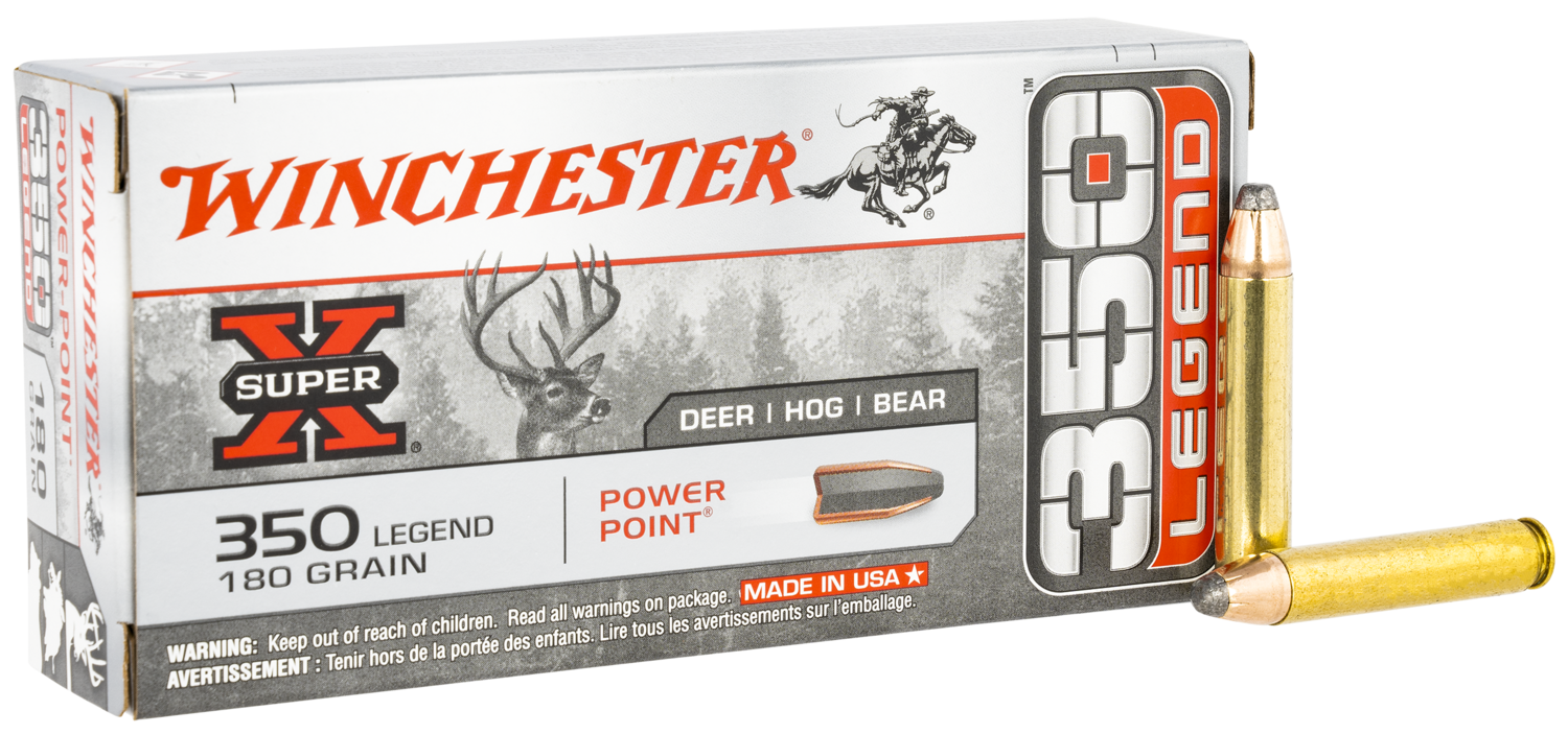 Winchester Ammo Super X, Win X3501         350leg 180 Pp              20/10