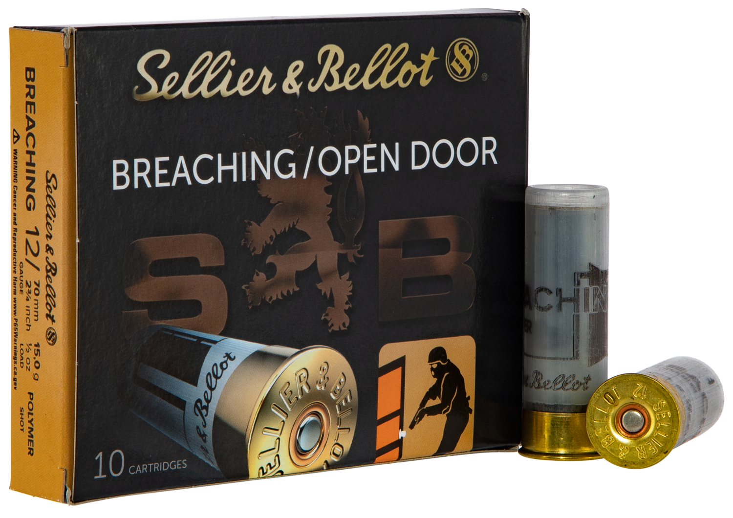 Sellier & Bellot Breaching, S&b Sb12br         12ga Breachng 1/2oz       10/25