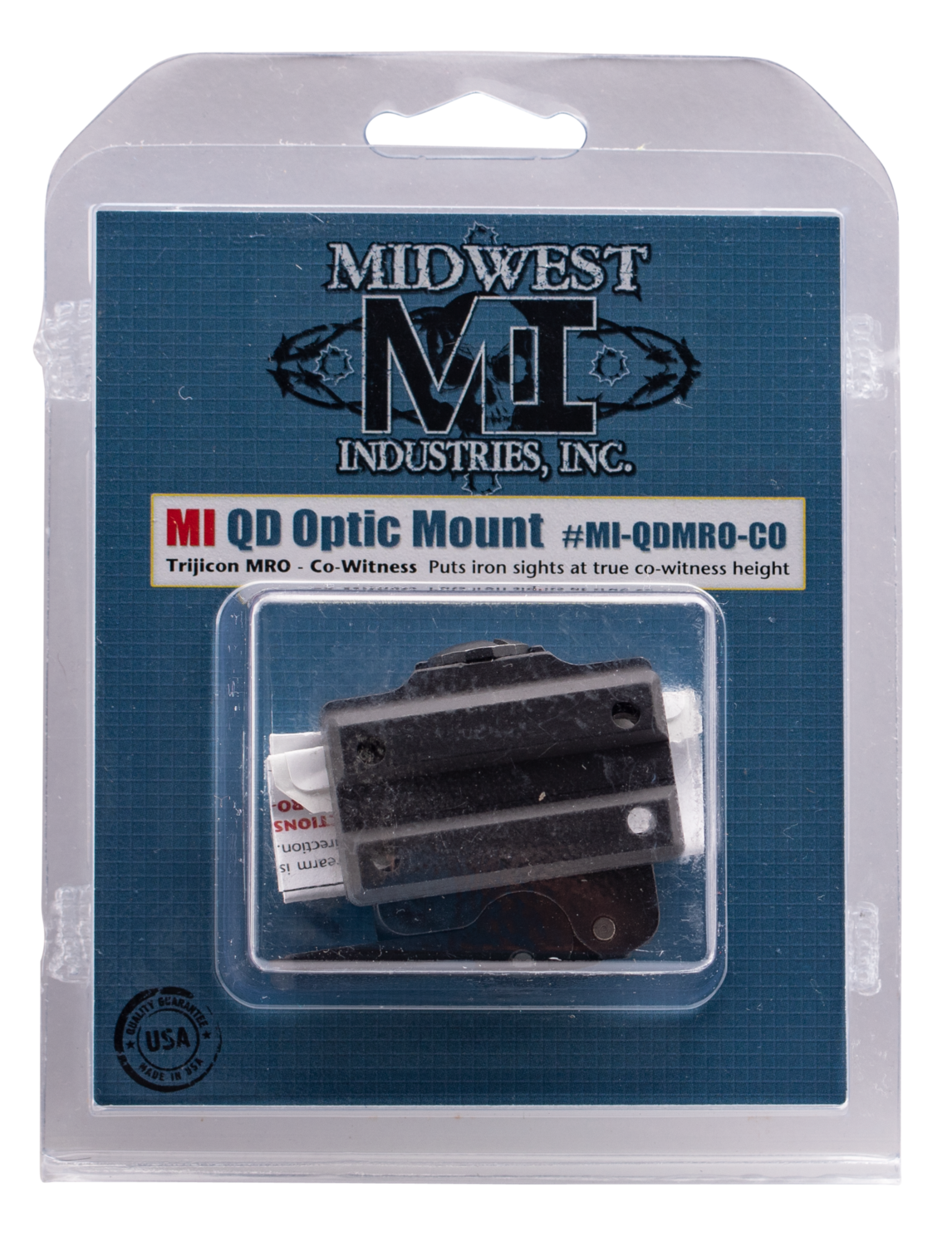 Midwest Industries Inc Trijicon Mro, Midwest Mi-qdmro-co     Trijicon Mro Co-witness