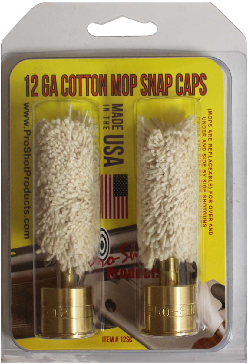 Pro-shot Snap Caps, Proshot 12sc           12ga Cotton Mop Snap Caps