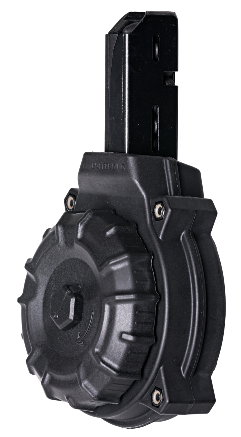 Promag Standard, Pro Drma10   Drum Mag Ar15 9mm 50rd Blk Smg Type