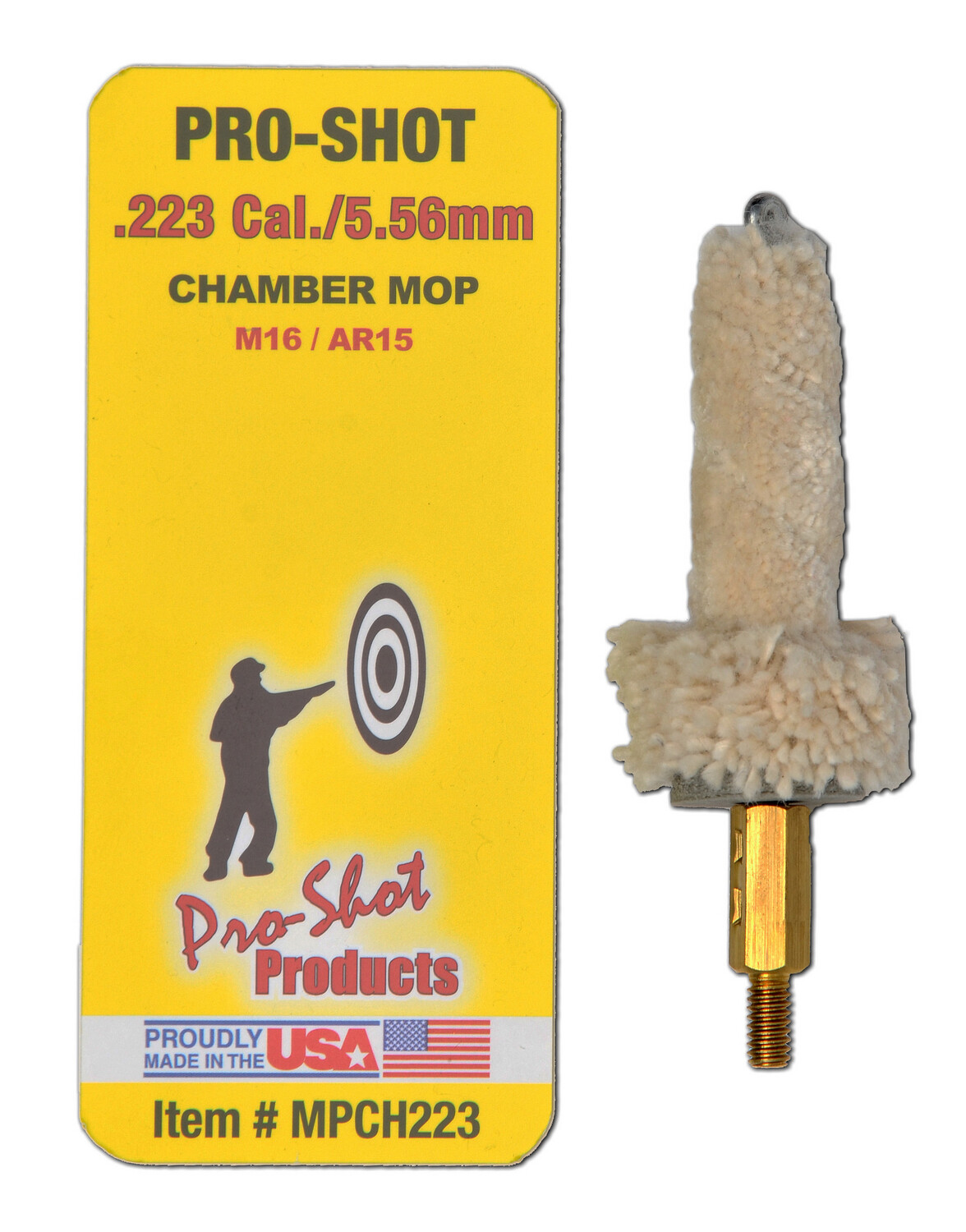 Pro-shot Chamber Mop, Proshot Mpch223      .223/556 Military Chamber Mop