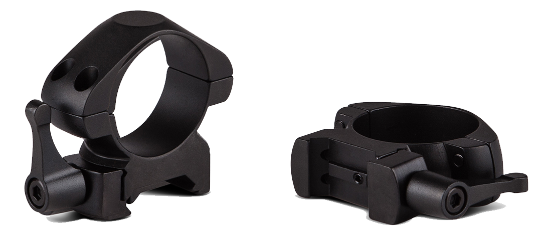 Konus Scope Ring Set, Konus 7407  Steel Rings Qd 1in  Md