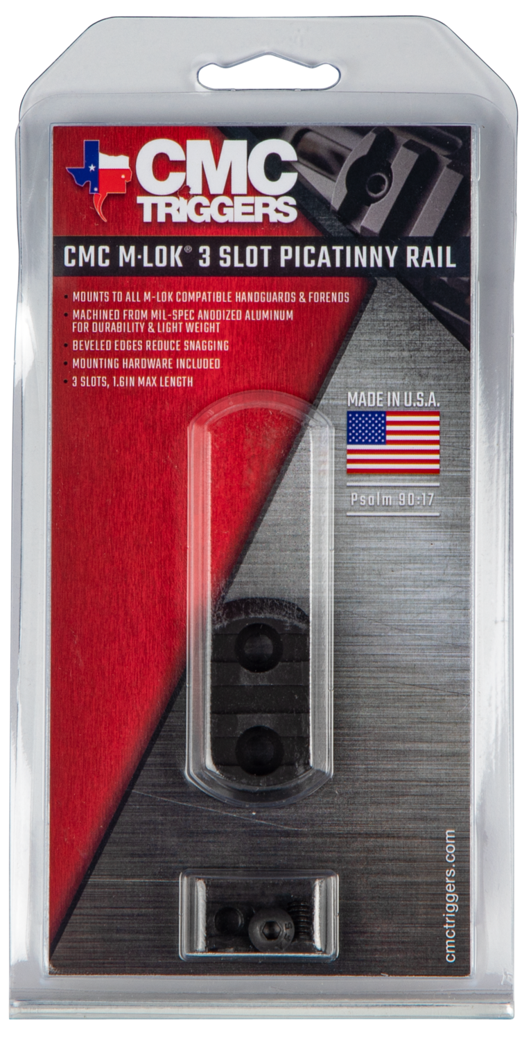 Cmc Triggers Accessory Panel, Cmc 81721     Mlok 3 Slot Pic Rail