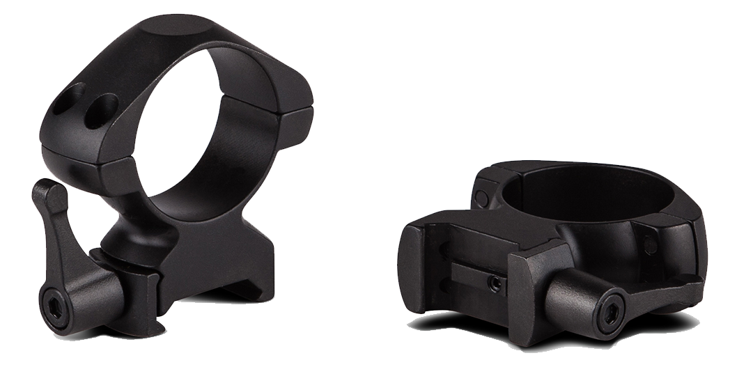 Konus Scope Ring Set, Konus 7406  Steel Rings Qd 1in  Hi