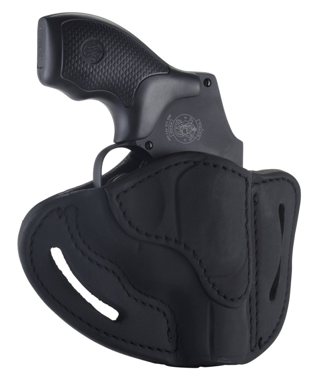 1791 Gunleather Rvh1, 1791 Rvh-1-sbl-r      Rev Owb Lcr/jframe       Blk