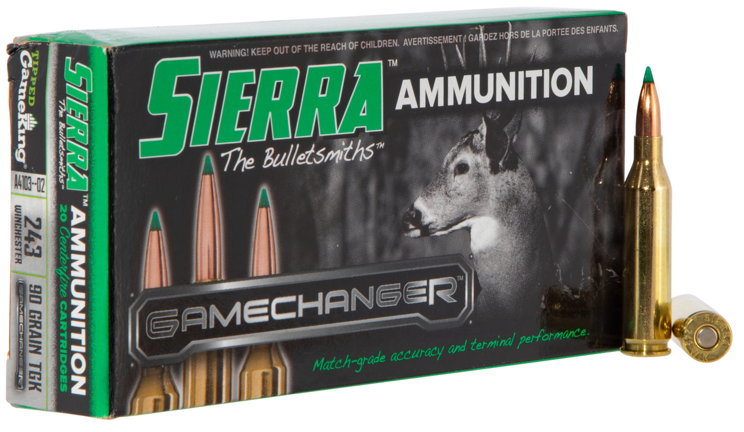 Sierra Gamechanger, Sierra A410302   243 Win          90 Tgk     20/10