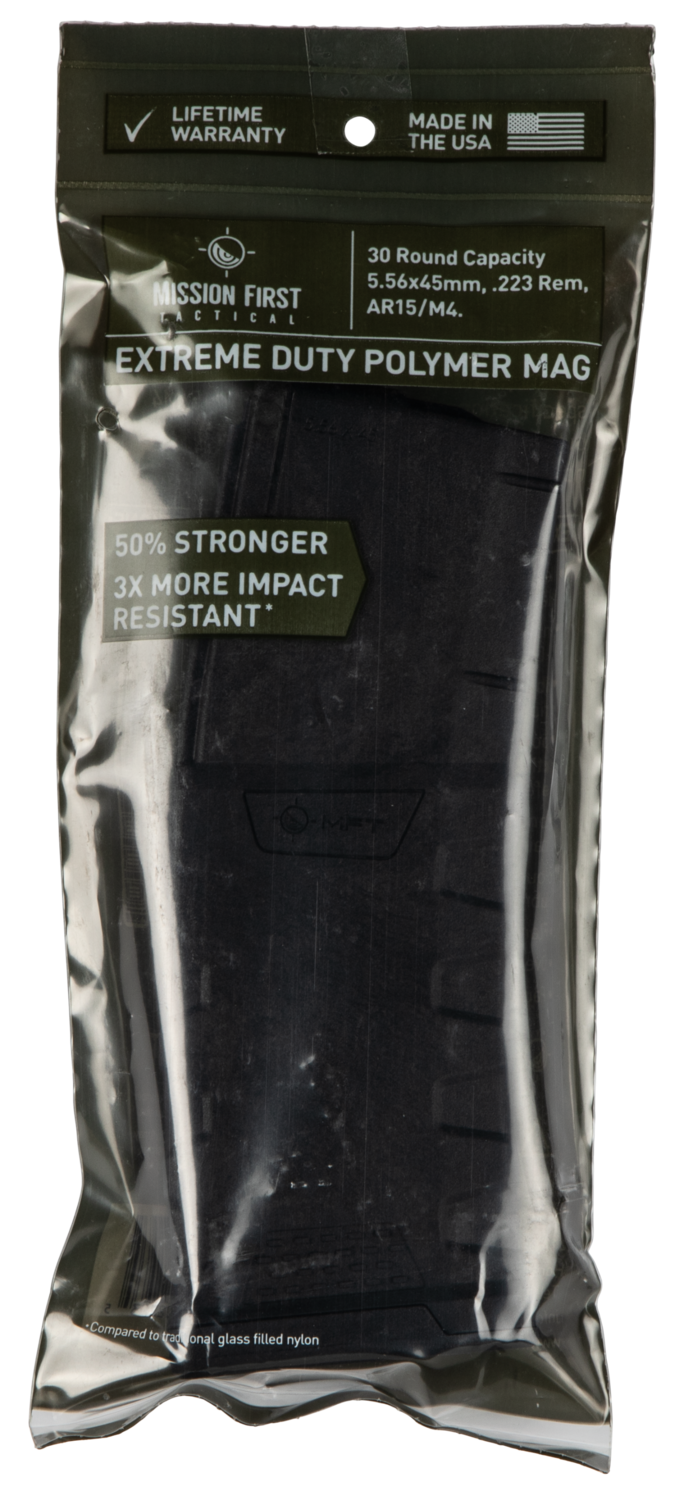 Mission First Tactical Extreme Duty, Mft Exdpm556        Ar15 223 Poly Mag 30rd Bk
