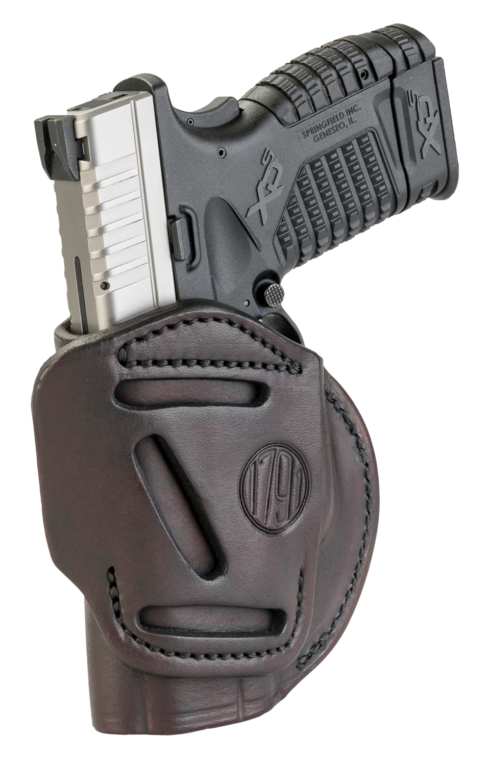 1791 Gunleather 4-way, 1791 4wh-4-sbr-r   4way Iwb/owb Size 4 Signtre Brn