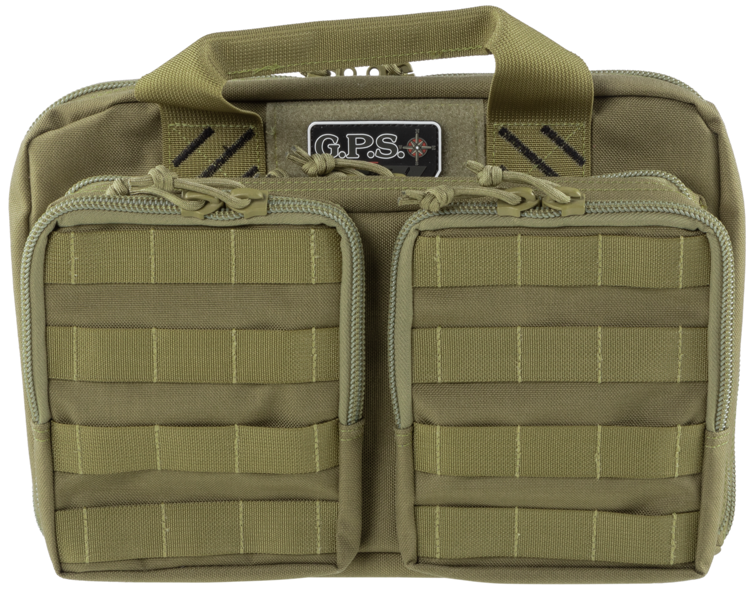 G*outdoors Tactical, Gps T1312pct    Tact Quad Case W/2 Pstl Rbag   Tan