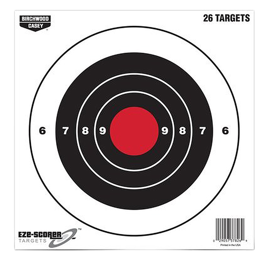 Birchwood Casey Eze-scorer, Bir 37826          Ezescorer 8"blleye Paper   26pk