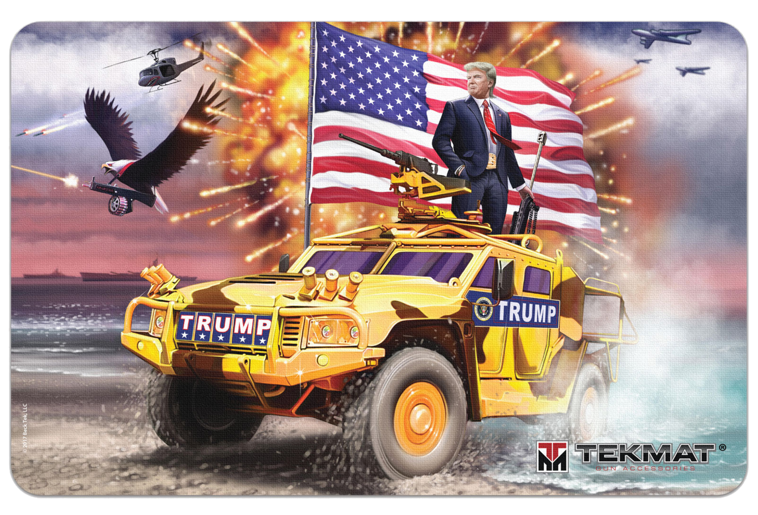Beck Tek, Llc (tekmat) Trump, Tekmat Tekr17trump         Trump Cleaning Mat