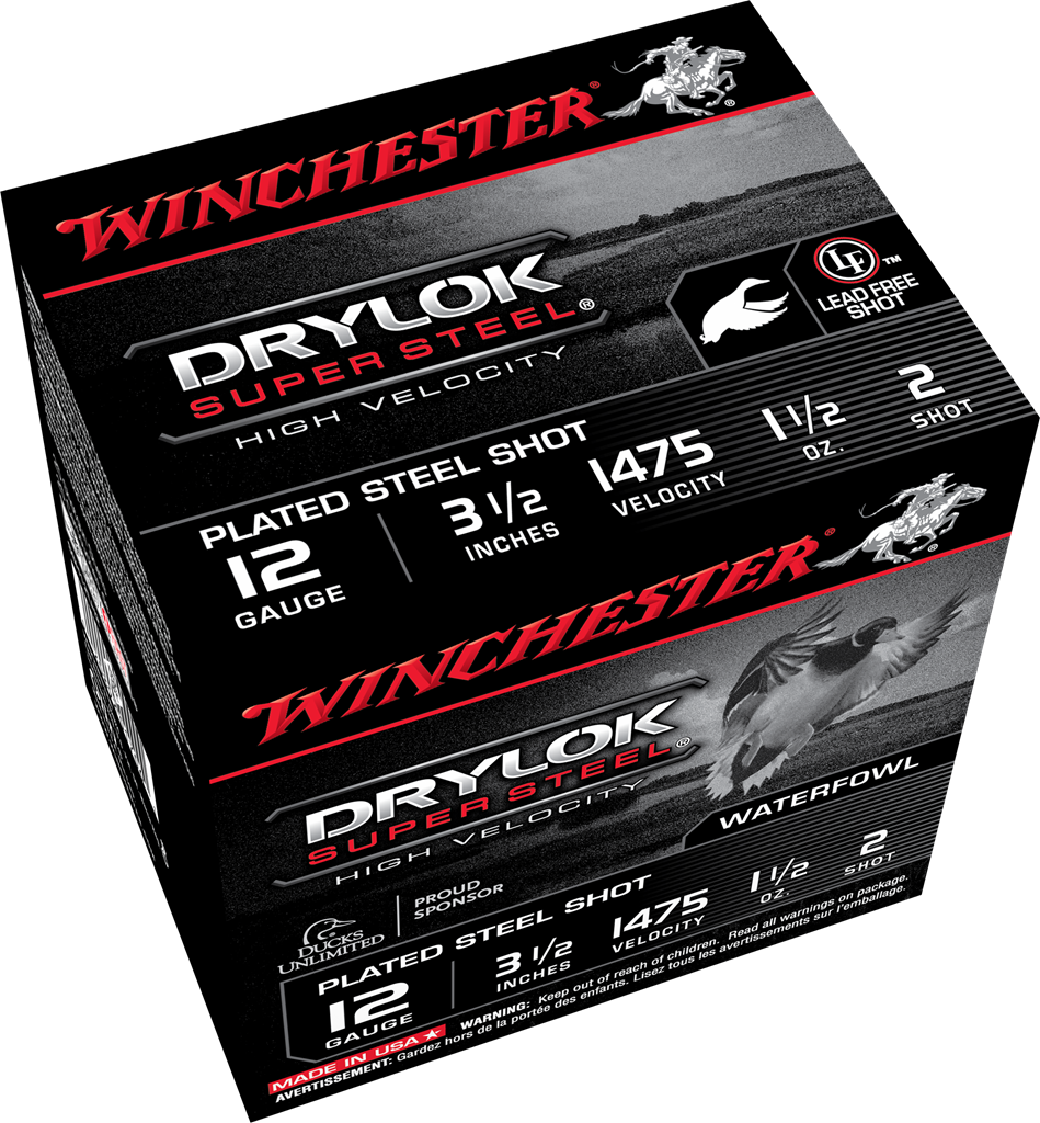 Winchester Ammo Drylock Super, Win Ssh12lh2   Supreme Hv    Stl 1 1/2 3.5   25/10