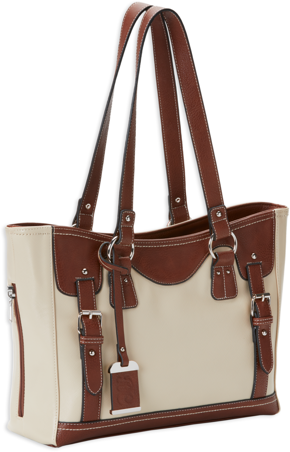 Bulldog Tote Purse, Bdog Bdp-052     Tote Med Purse Hlstr   Sand/stone