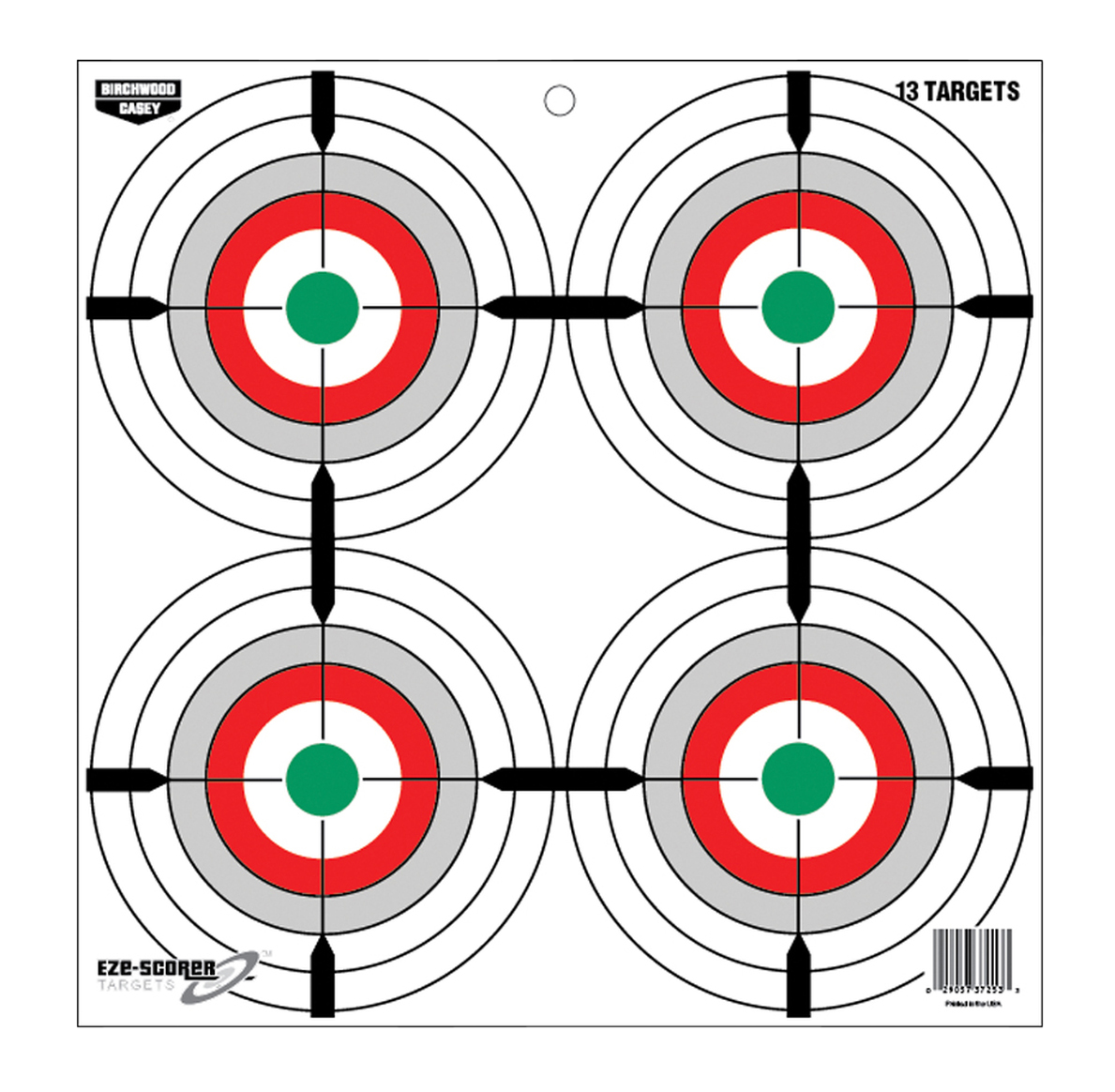 Birchwood Casey Eze-scorer, Bir 37253          Ezescorer 12"mlti Blleye Ppr 13