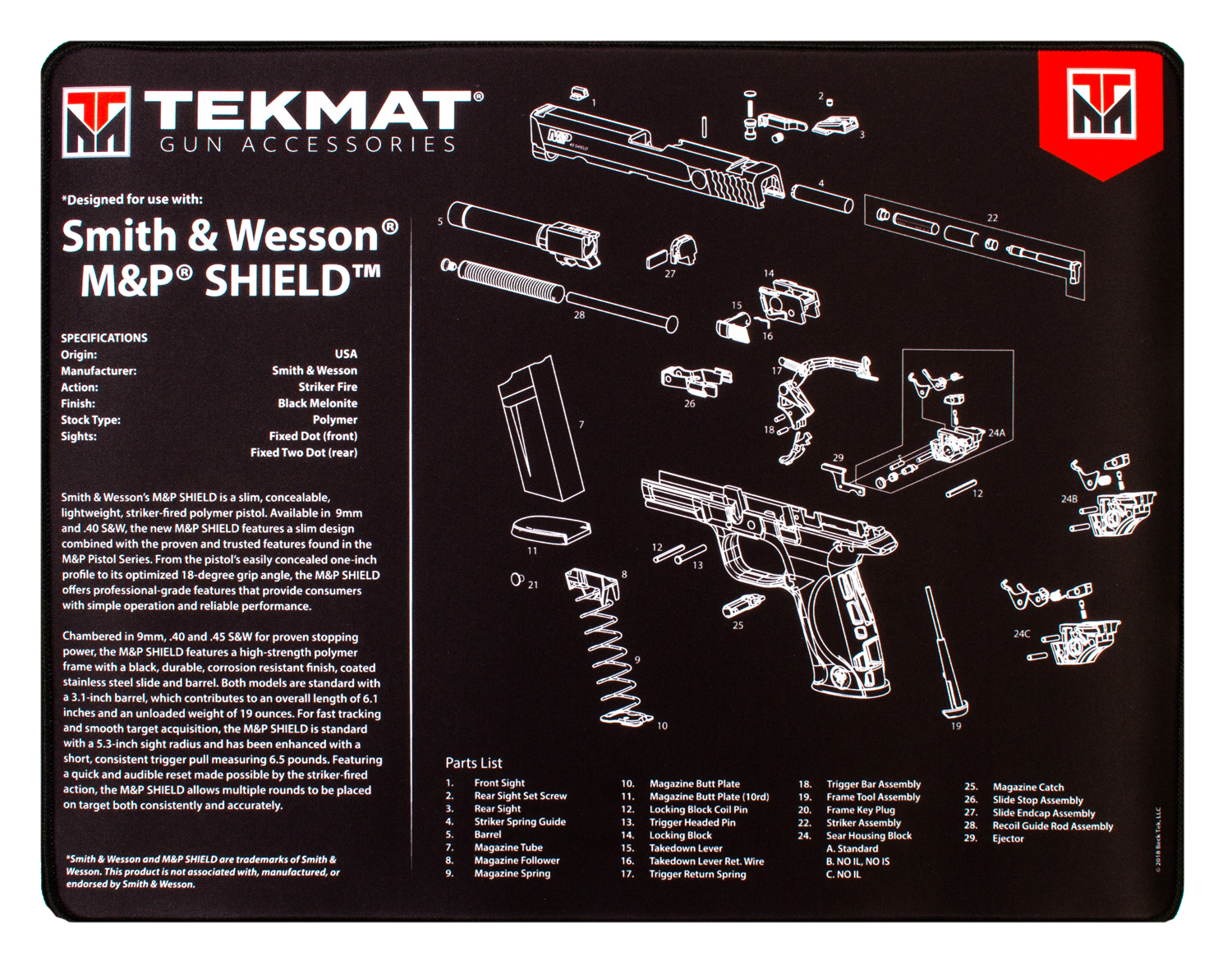 Beck Tek, Llc (tekmat) Ultra Premium Cleaning Mat, Tekmat Tekr20swmpshield    Ultra 20 Swmp Shld Mat