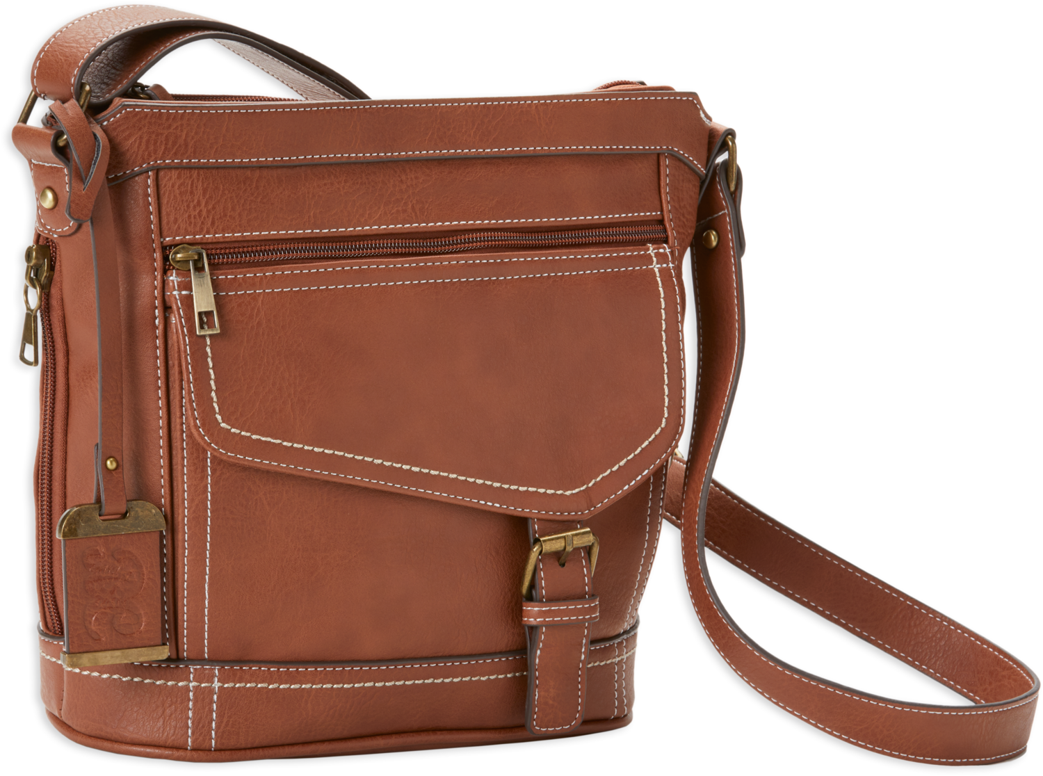 Bulldog Bucket Purse, Bdog Bdp-045     Bucket Style Purse Saddle