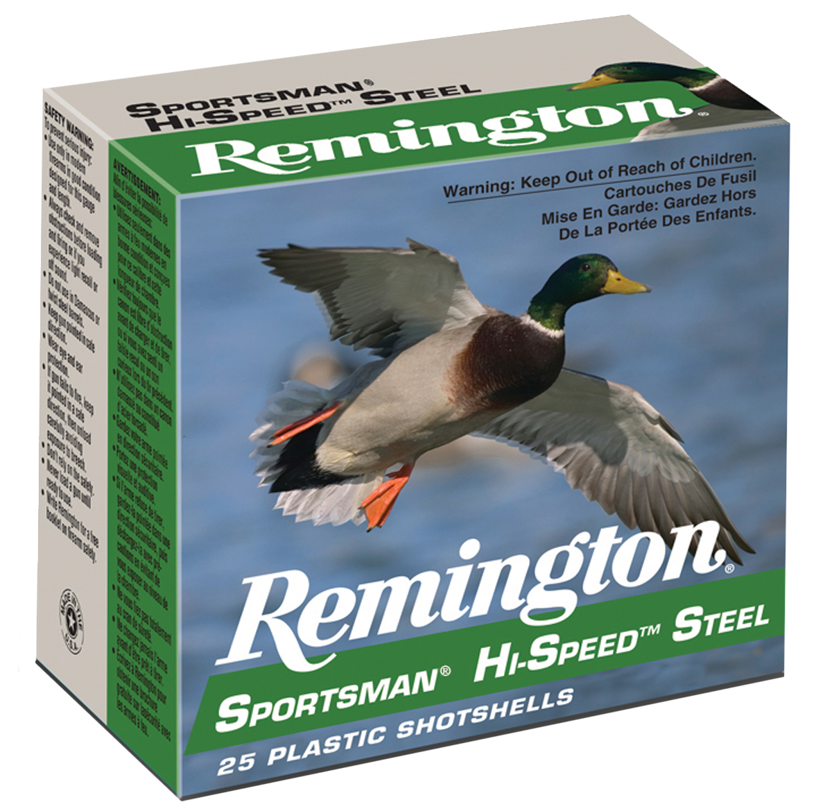 Remington Ammunition Sportsman Hi-speed, Rem 20989 Ssthv12hm2 Spst  12    2 Stl       25/10