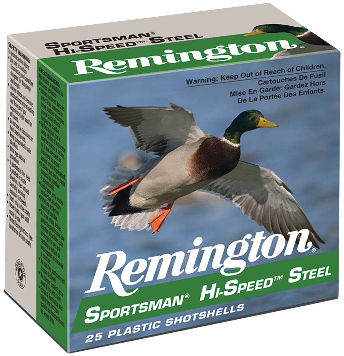 Remington Ammunition Sportsman Hi-speed, Rem 20904 Sst12hm2   Spst  12    2 Stl 3in   25/10