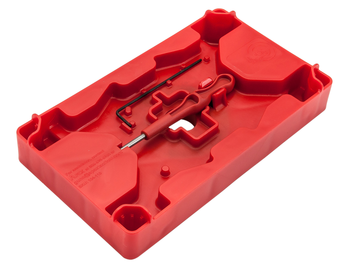 Apex Tactical Specialties Armorer's Tray & Pin Punch, Apex 104110 Apex Armorers Tray
