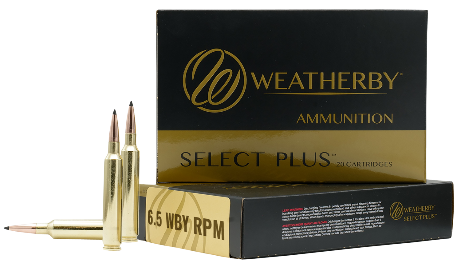 Weatherby Select Plus, Wthby B65rpm127lrx 6.5wby Rpm 127 Barnes Lrx 20/10