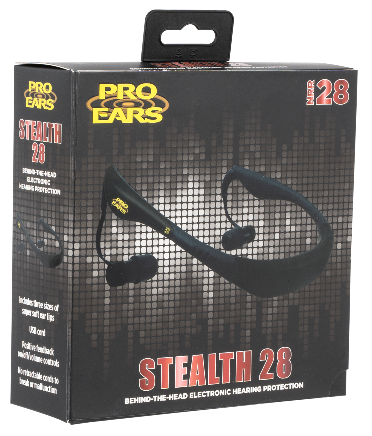 Pro Ears Stealth 28, Proears Peebblk      Stealth 28                Blk
