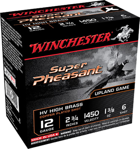 Winchester Ammo Super Pheasant, Win X12phv6  Sup Phsnt 1 3/8                 25/10