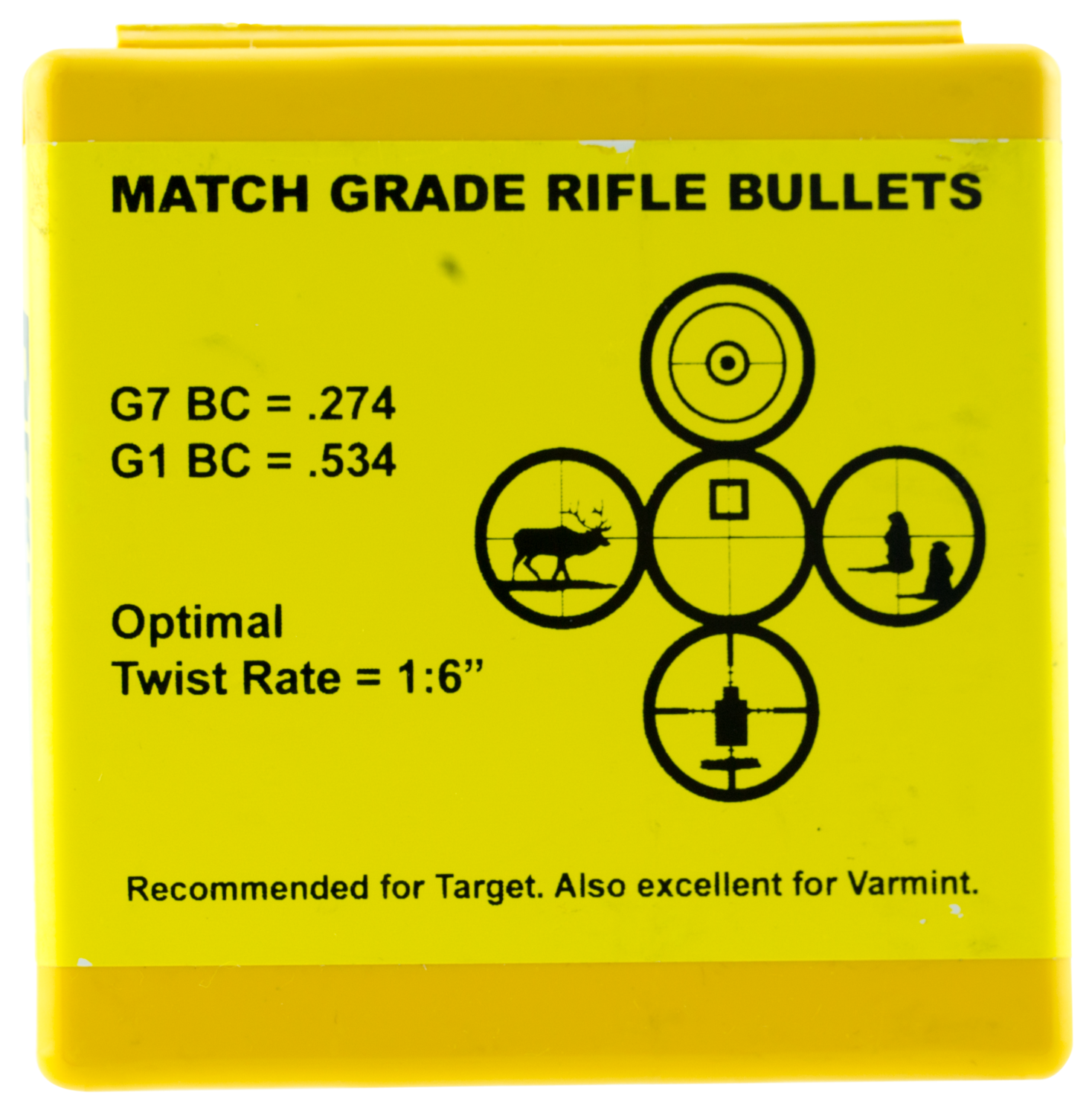 Berger Bullets Vld Target, Berg 22423 Bull .224 90gr Vld Tgt  100