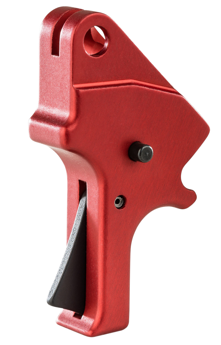 Apex Tactical Specialties Forward Set, Apex 100055 Flat Faced Fwd Set Sear&trig Kit   Red
