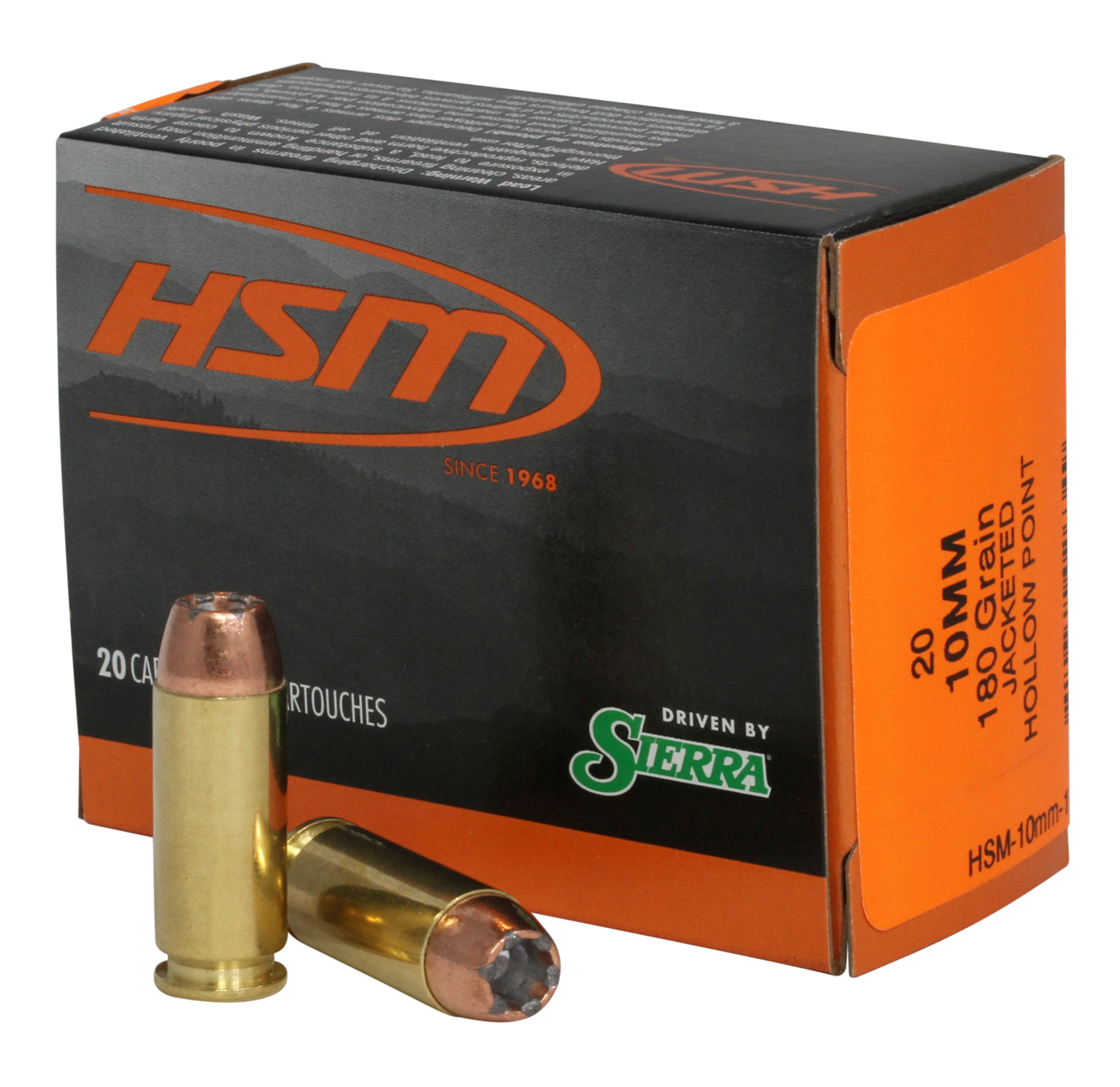 Hsm Pro Pistol, Hsm 10mm15n20    10mm    180 Jhp             20/20