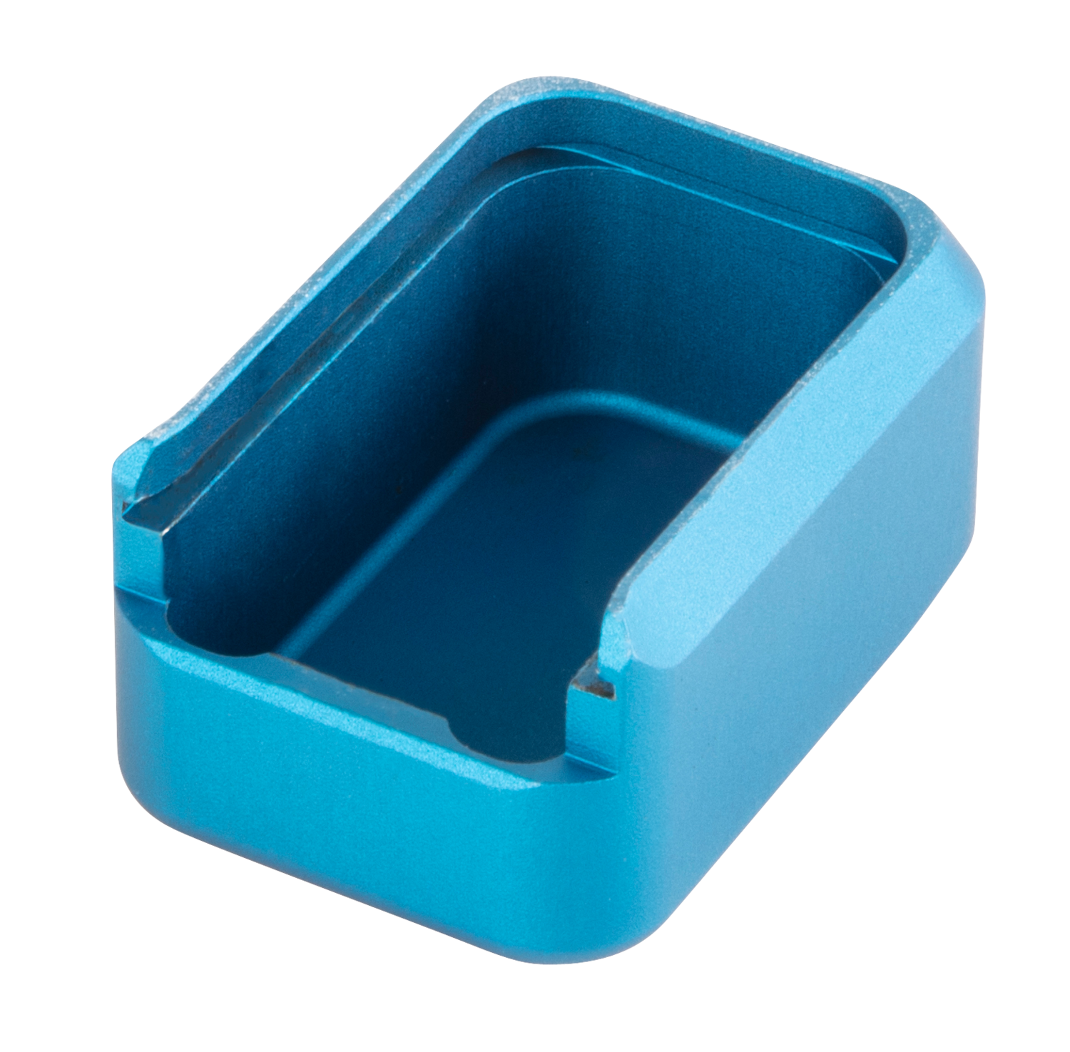 Walther Arms Magazine Extension, Wal 2835274    Ppd/ppq +2 Alum Mag Extension Blue