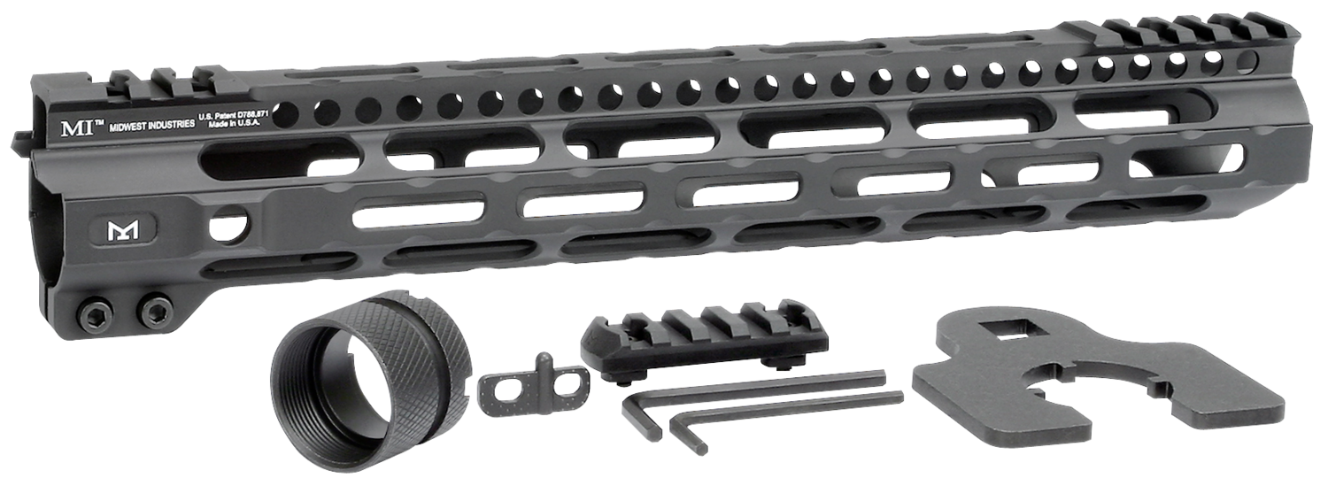 Midwest Industries Inc Ultralight, Midwest Mi-ulw12.625    Ultralight  Mlok Rl   12.6