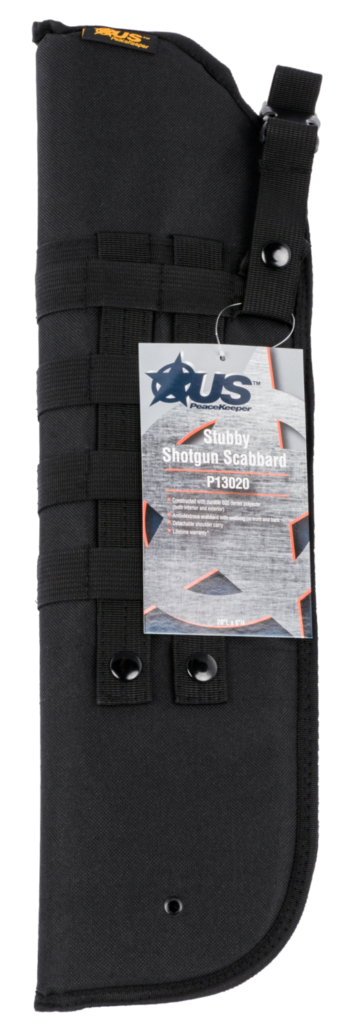 Us Peacekeeper Stubby, Usp P13020 Stubby Shotgun Scabbard 20x6 Black