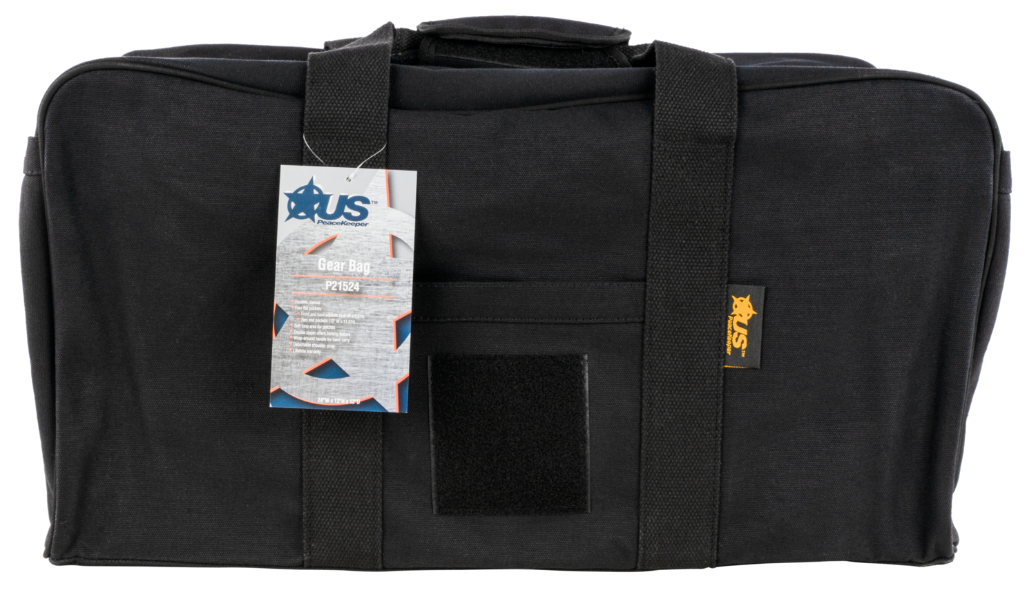 Us Peacekeeper Gear Bag, Usp P21524 Gear Bag 24x12x12 Black