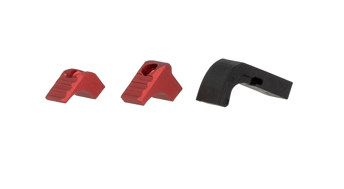 Strike Modular Magazine Release, Si G4-magrelease-red  Mag Release Glk Gen4