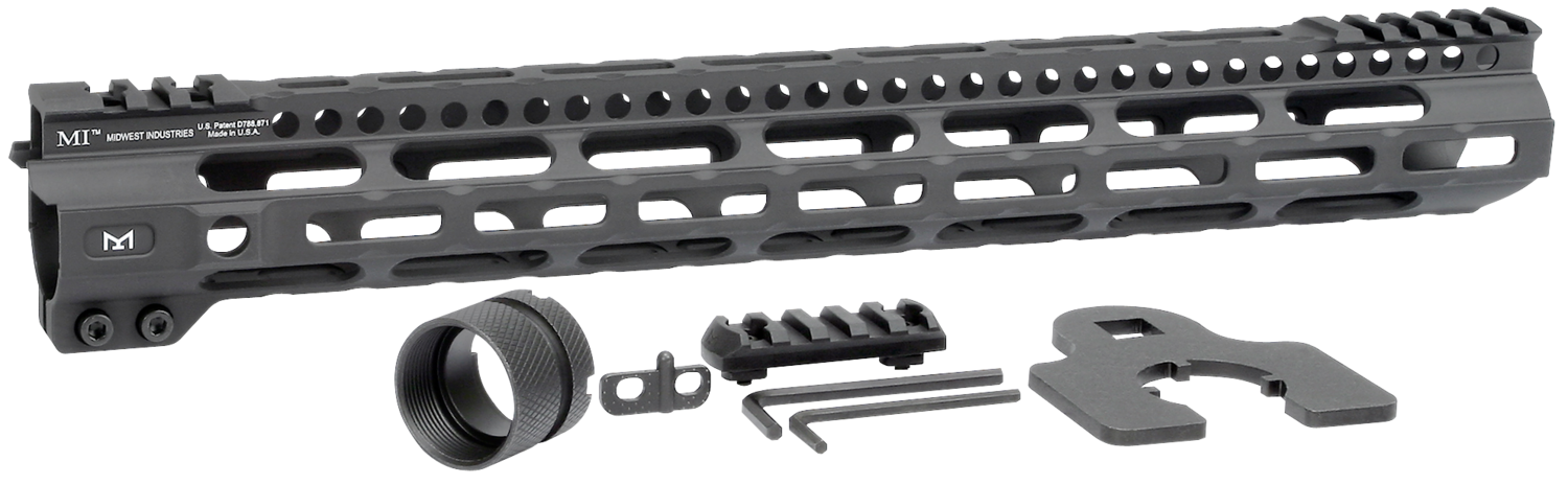 Midwest Industries Inc Combat, Midwest Mi-crlw15       Combat Lgwt Mlok Rl   15in