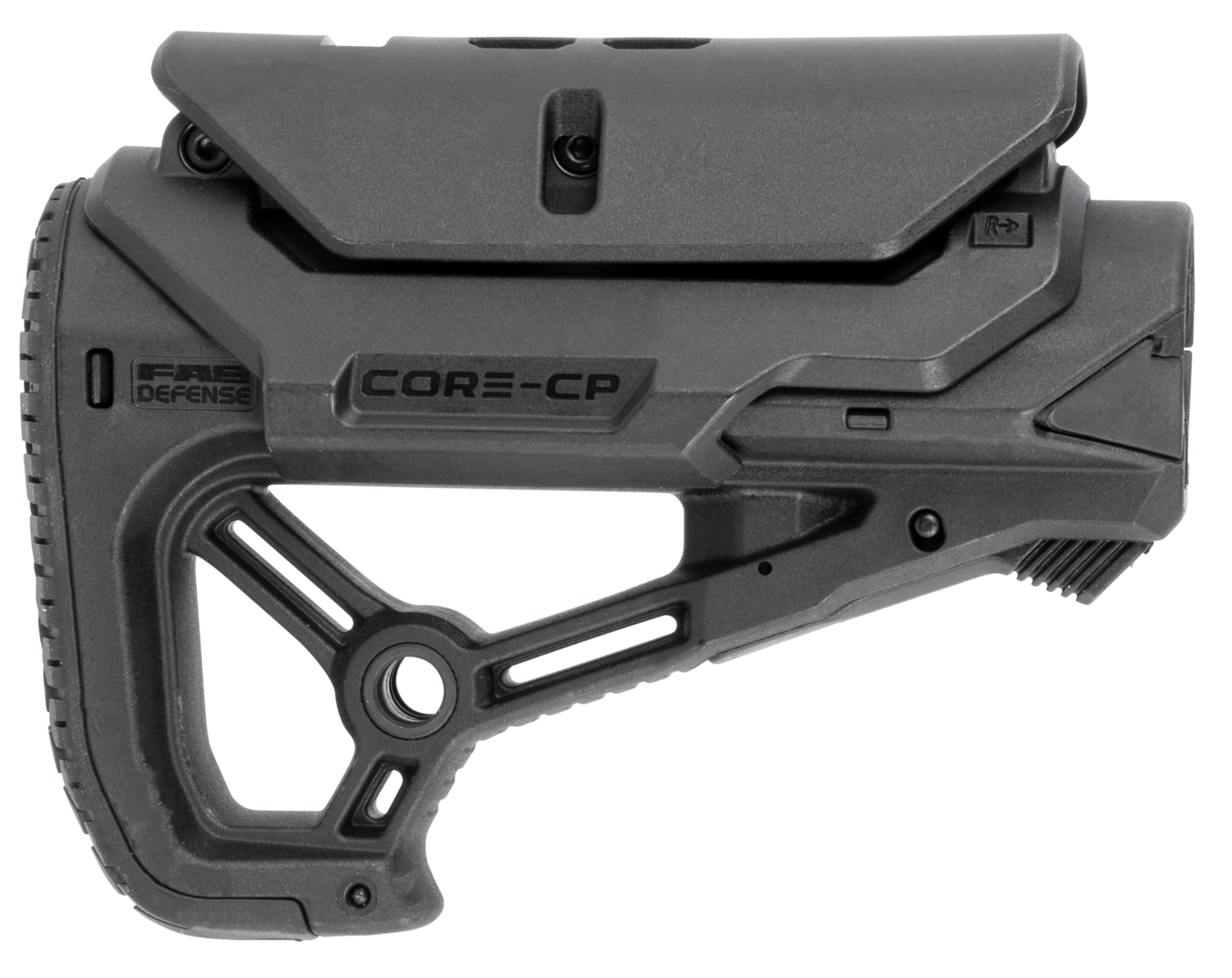 Fab Defense (usiq) Gl-core, Fab Fx-glcorescp  Glcore Cp Cqb Ar15 Stck Blk