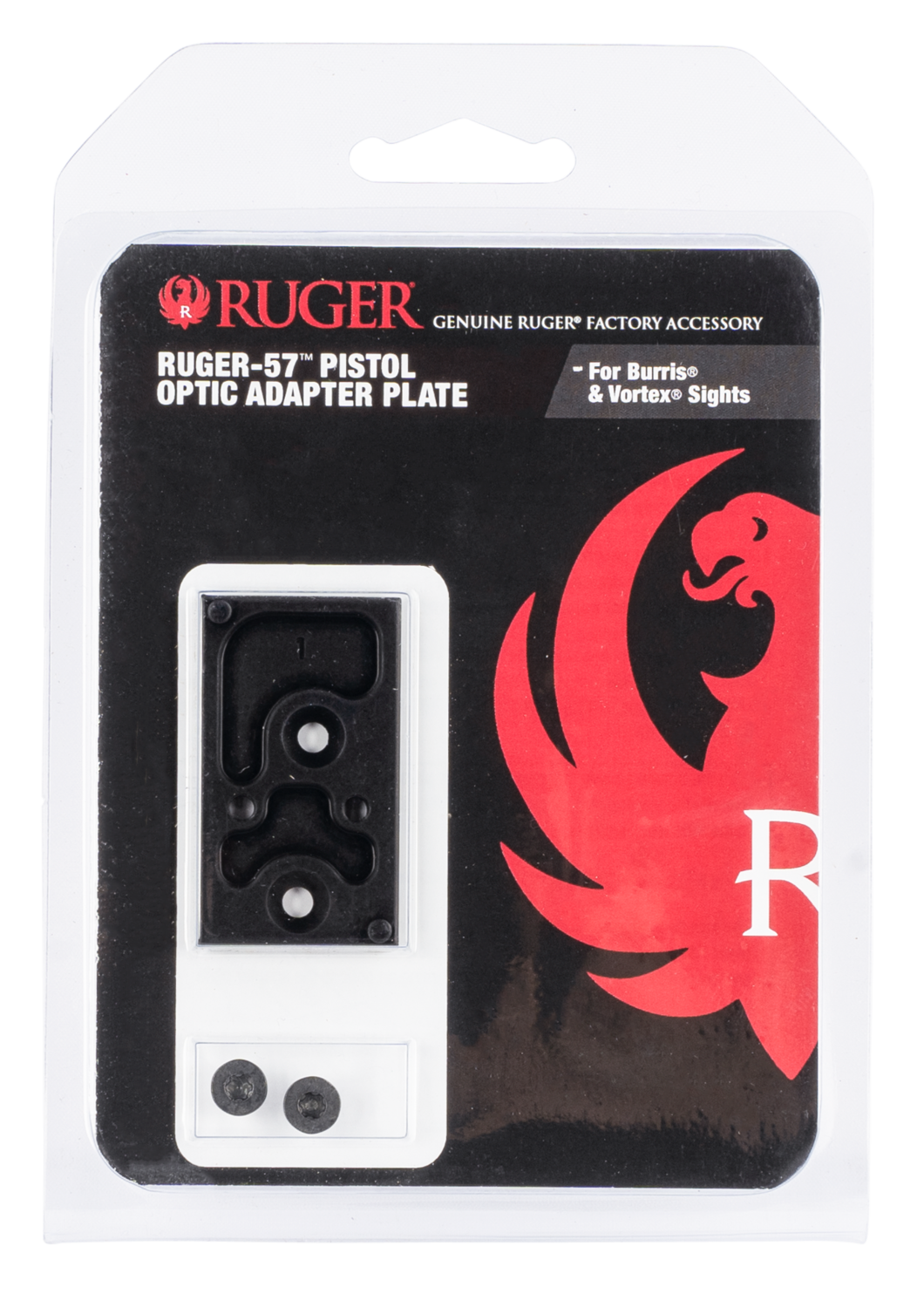 Ruger Optic Adapter Plate, Rug 90720 Optic Adapter Plate Rug57(burris/vortex)