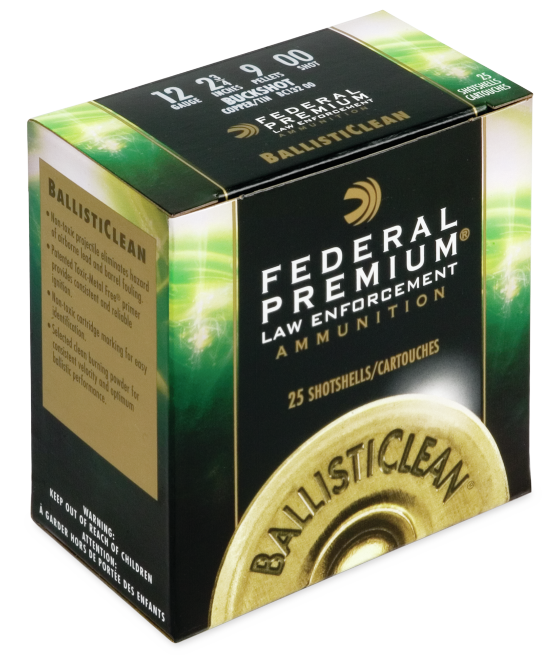 Federal Ballisticlean, Fed Bc13200              12 00     Buck      25/10