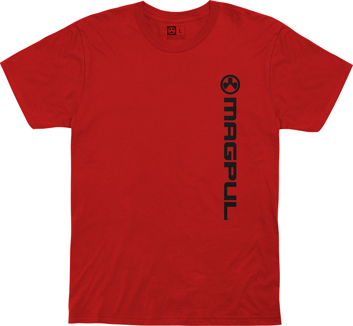 Magpul Industries Corp Vertical Logo, Magpul Mag1113-610-s  Vert Logo      Shirt Sm  Red