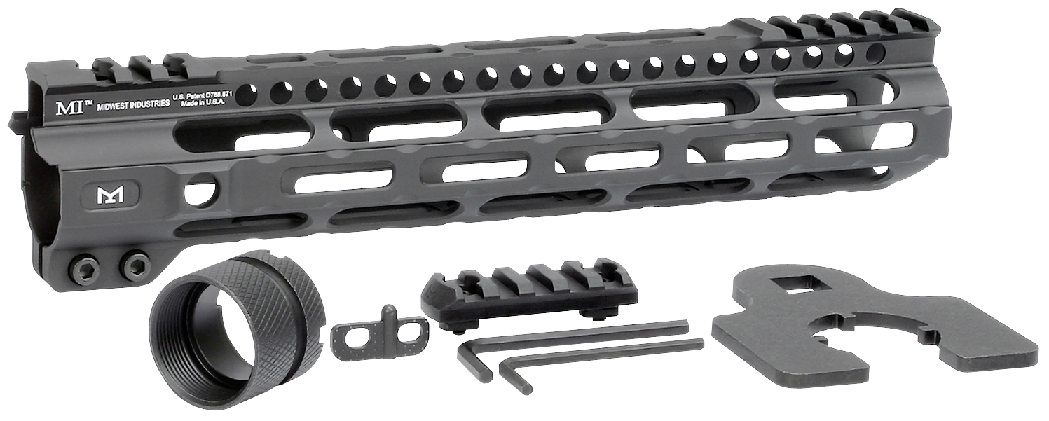 Midwest Industries Inc Combat, Midwest Mi-crlw10.5     Combat Lgwt Mlok Rl   10.5