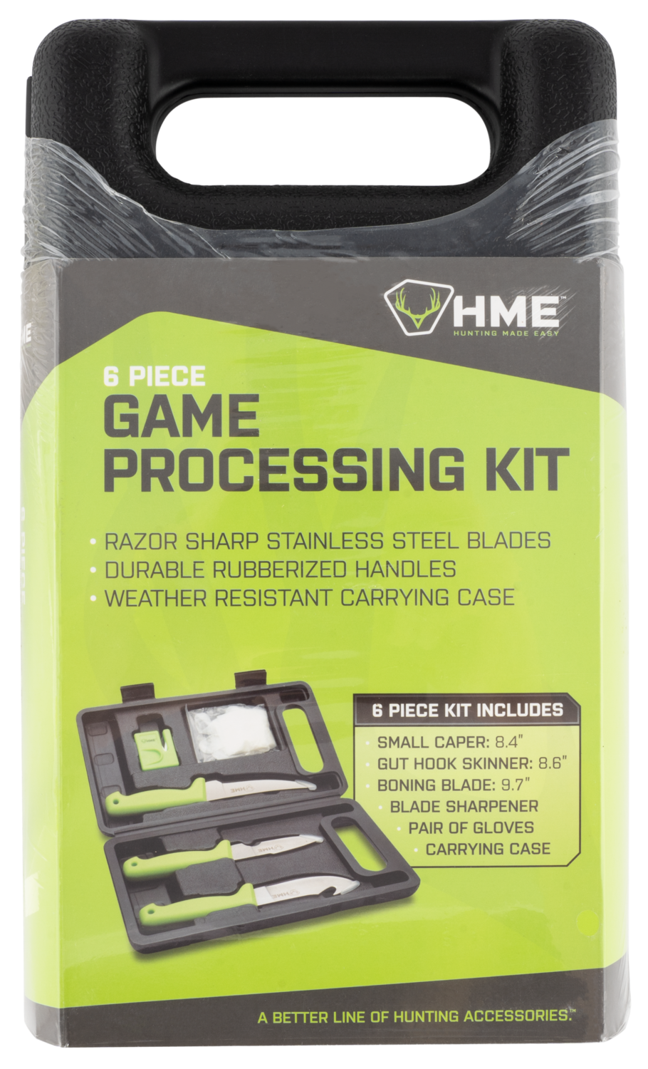 Hme Hunting Dressing Kit, Hme Kn-6phdk       6pcs Hunting Dressing Kit