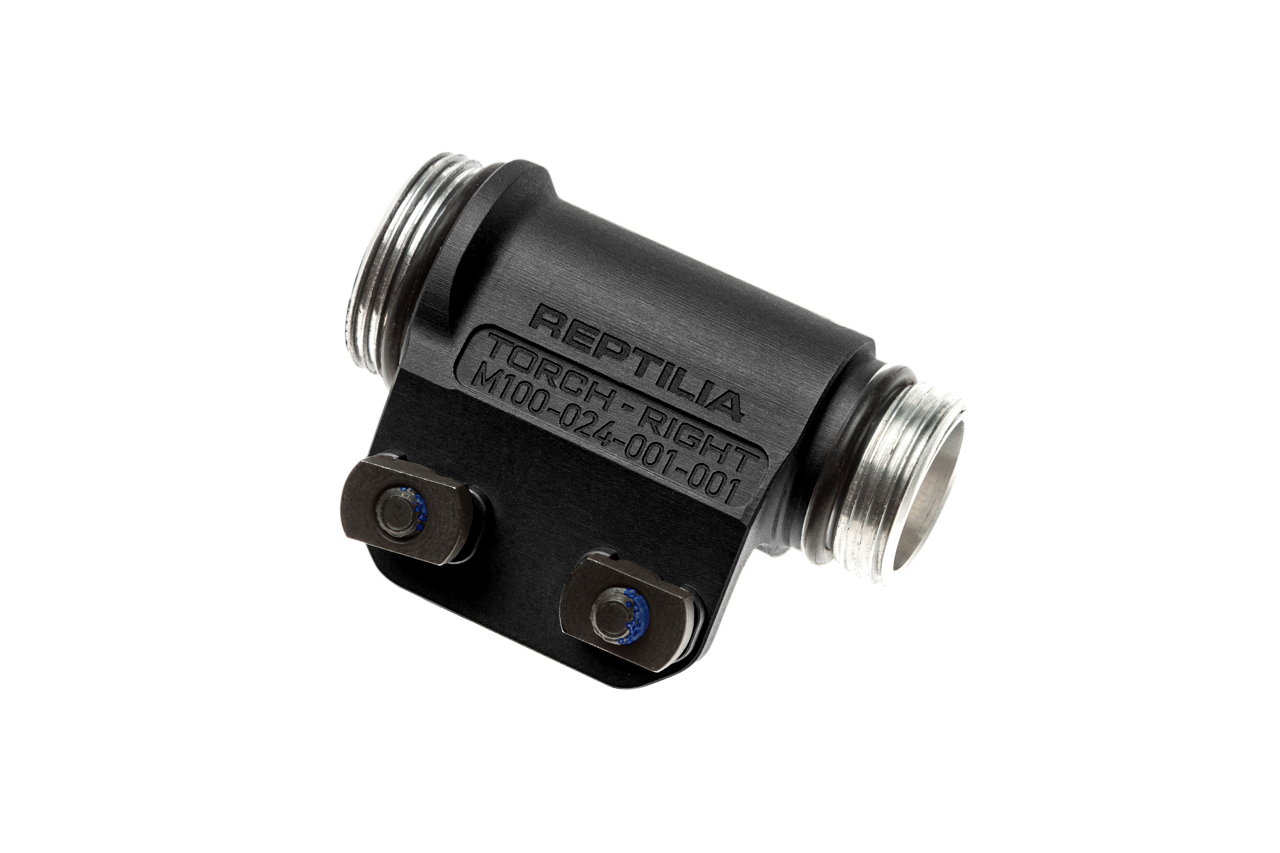Reptilla,llc Torch, Reptilia 100043 Torch 3v/cr123 Mlok Rs Black