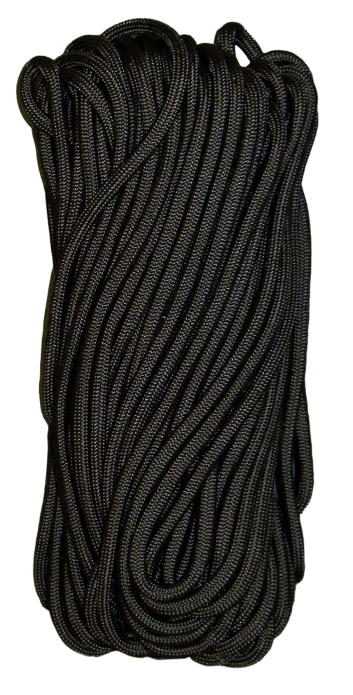 Tacshield (military Prod) 550 Cord, Tacshield 03000   550 Para Cord 50 Ft  Bk