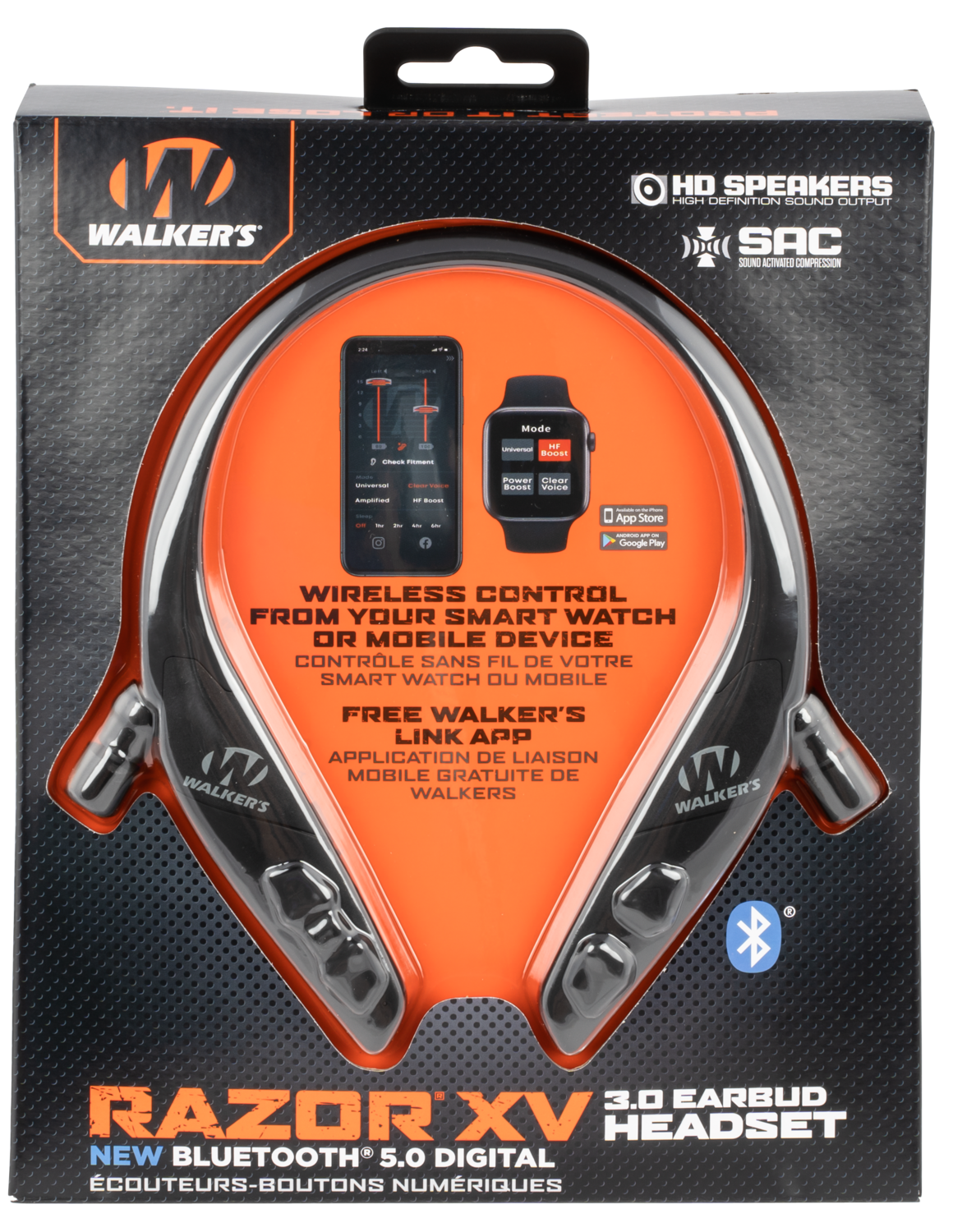 Walkers Game Ear Razor Xv, Wlkr Gwp-btn-bt        Behind The Neck Bt Enhance