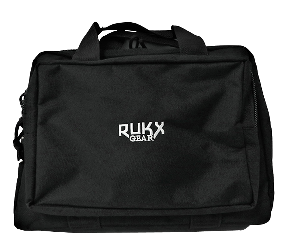 Rukx Gear Double Pistol, Rukx Atictdpcb  Dbl Pistol Case Blk