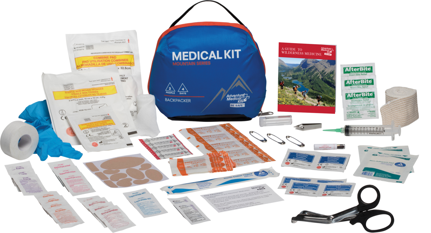 Adventure Medical Kits Mountain, Amk 01001003 Mountain Backpacker First Aid Kit