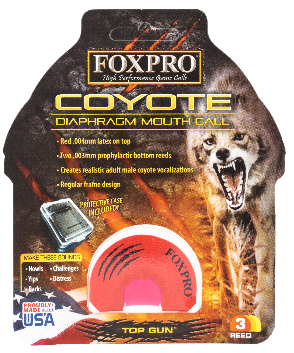 Foxpro Top Gun Howler, Foxpro Top Gun                Predator Mouth Call