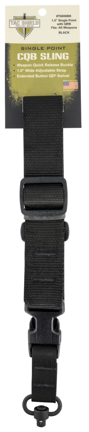 Tacshield (military Prod) Cqb, Tacshield T6006bk Cqb Sng Point Qd Push Button  Bk
